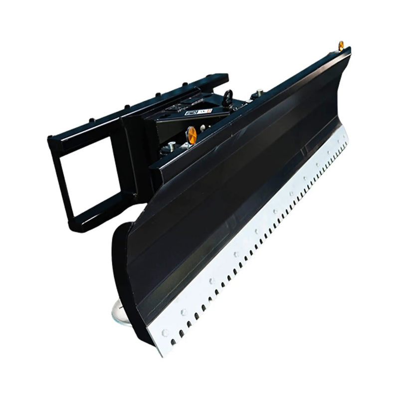 72-Inch Heavy-Duty Snow Plow Skid Steer Attachment With Dozer Blade (SAK27518) by SAKSBY WHOLESALE