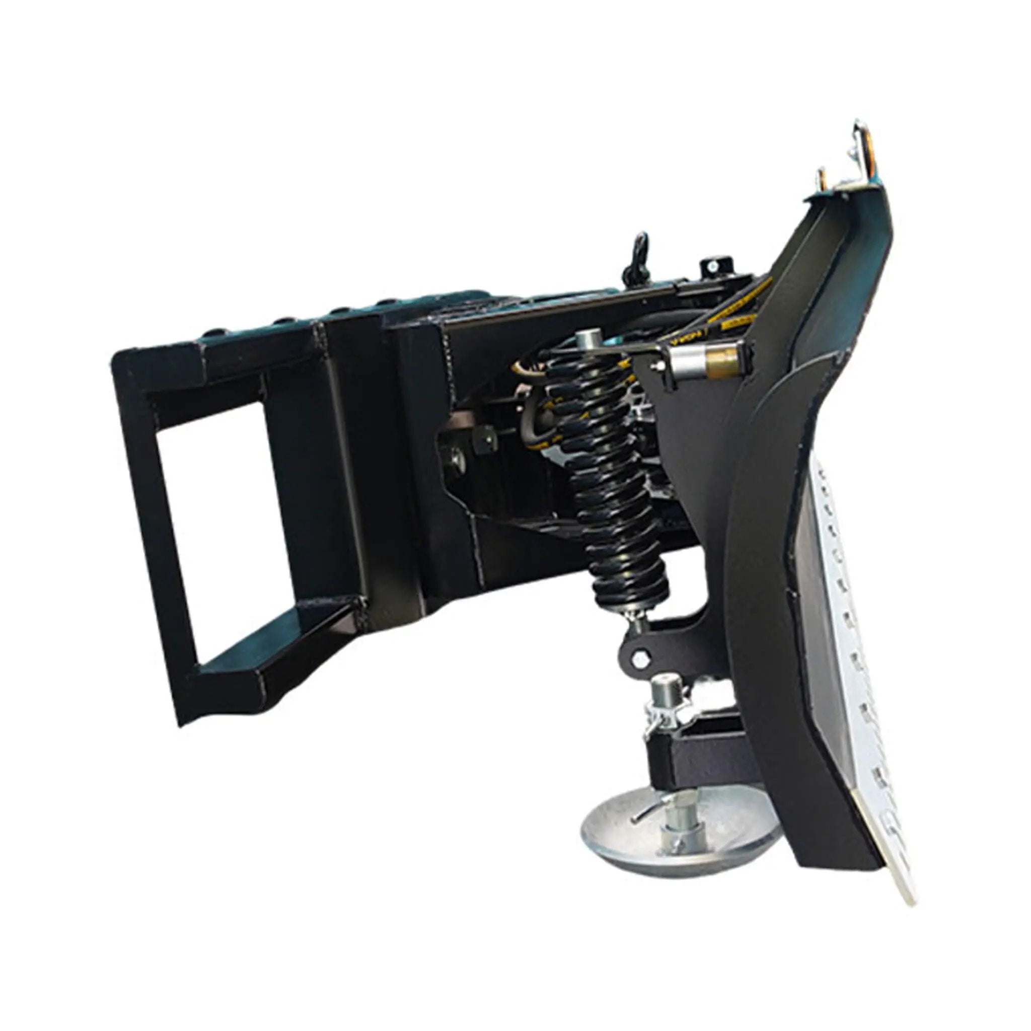 72-Inch Heavy-Duty Snow Plow Skid Steer Attachment With Dozer Blade (SAK27518) by SAKSBY WHOLESALE
