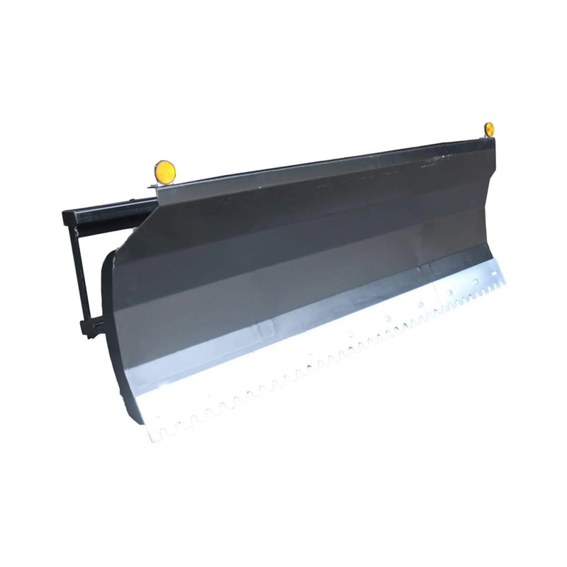 72-Inch Light-Duty Snow Plow Skid Steer Attachment With Dozer Blade And Universal Quick Attach (SAK71938) by SAKSBY WHOLESALE