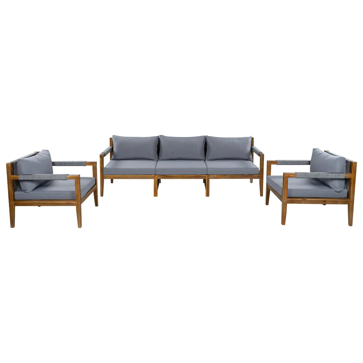 3 Piece Outdoor Sectional Sofa Set by HouseOfZazla