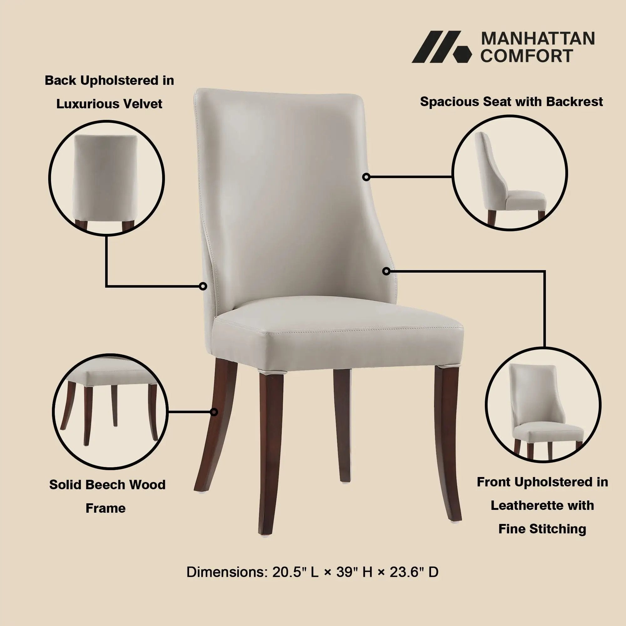 Connie - Dining Chair (Set of 2) by HouseOfZazla