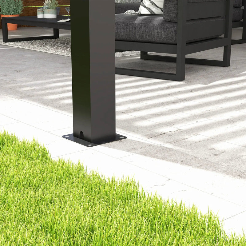 Louver Pergola Aluminium Frame & Louvers by Unique Piece Furniture