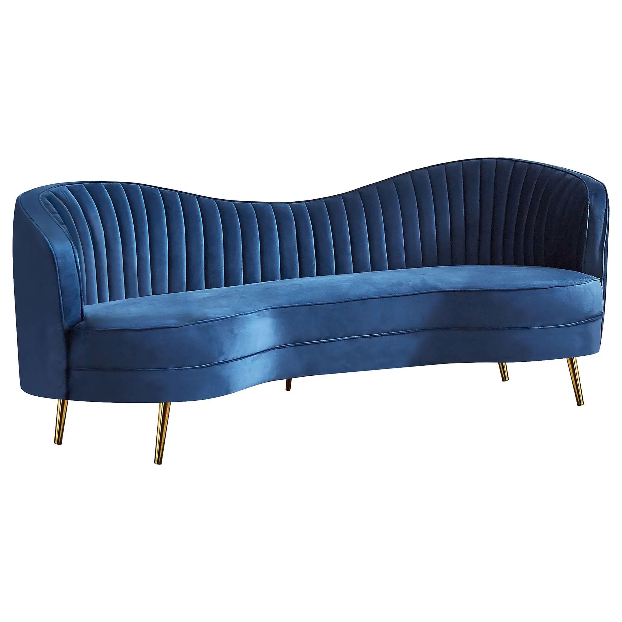 Marsden - 2 Piece Living Room Set - Blue by HouseOfZazla
