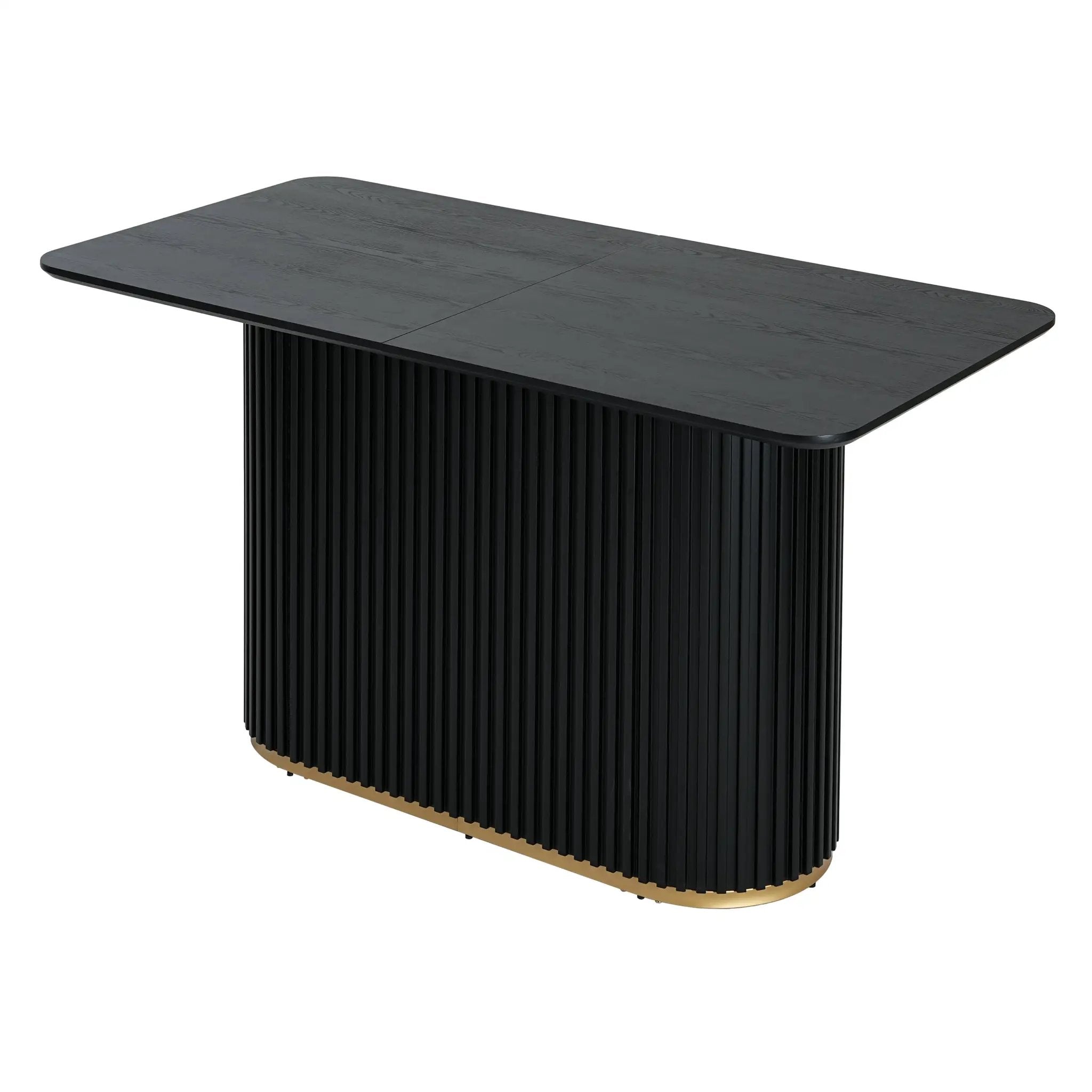 63"L Counter Table - Black by HouseOfZazla
