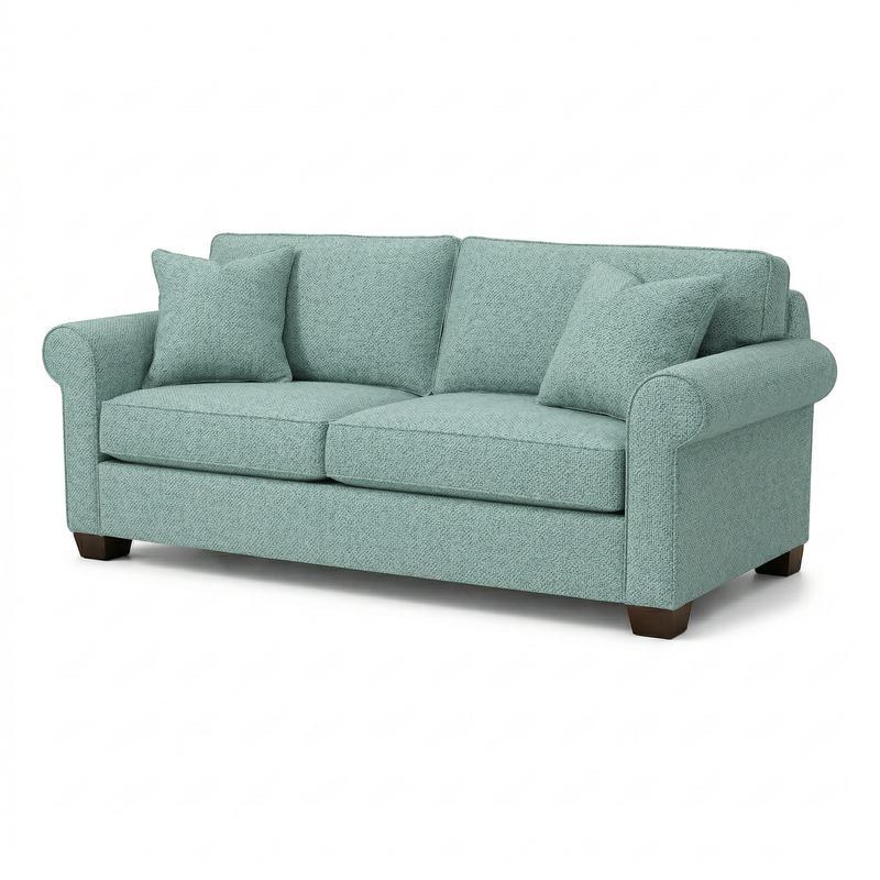 Irlanda Sofa – Made in USA, Custom Fabric Options by HouseOfZazla
