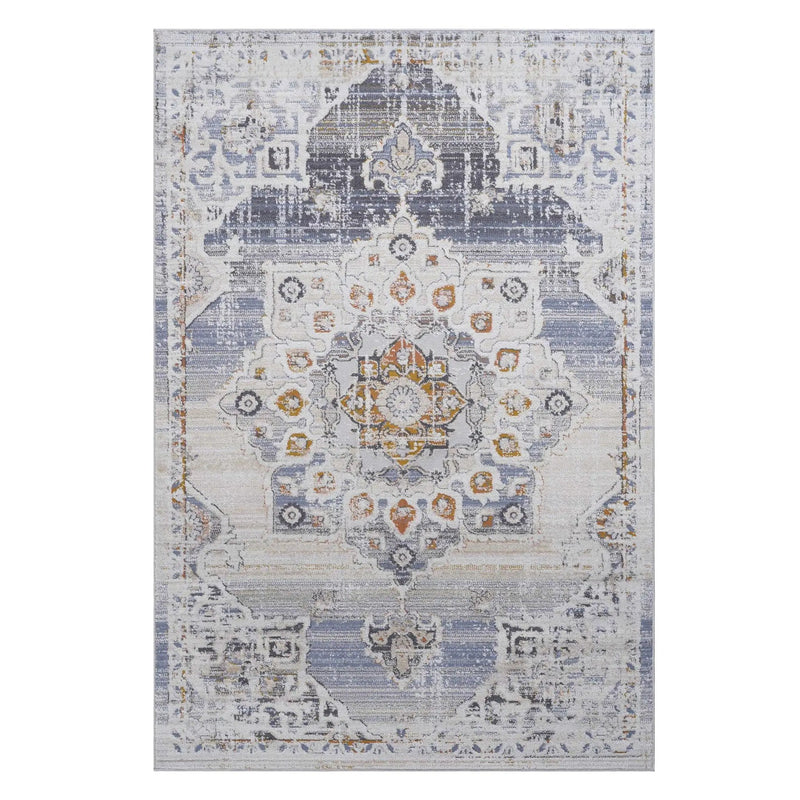 Payas - 8' X 10' Medallion Area Rug - Cream / Gold by Unique Piece Furniture