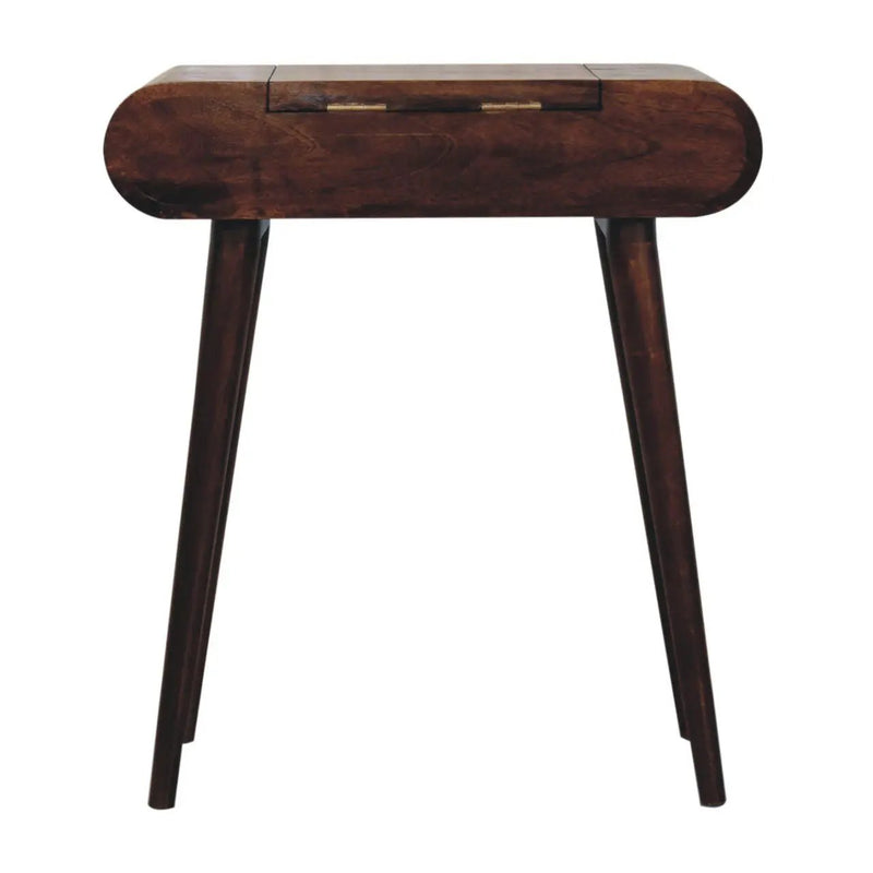 Mini Dressing Table With Foldable Mirror by HouseOfZazla