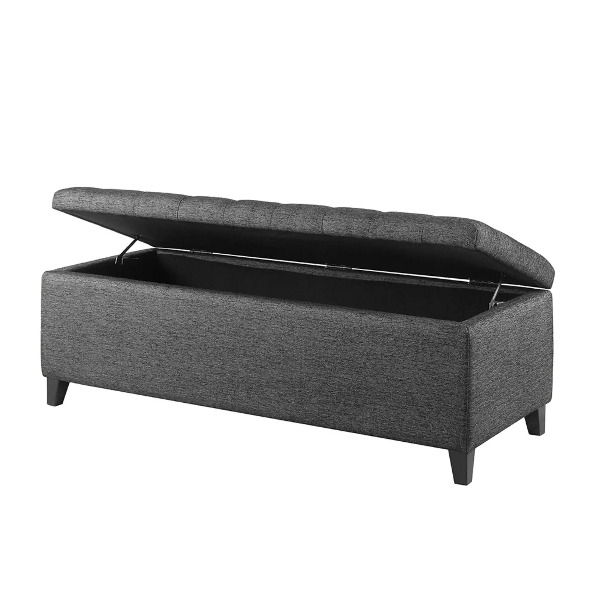 Elegant Design Tufted Top, Soft Close Storage Bench by Unique Piece Furniture