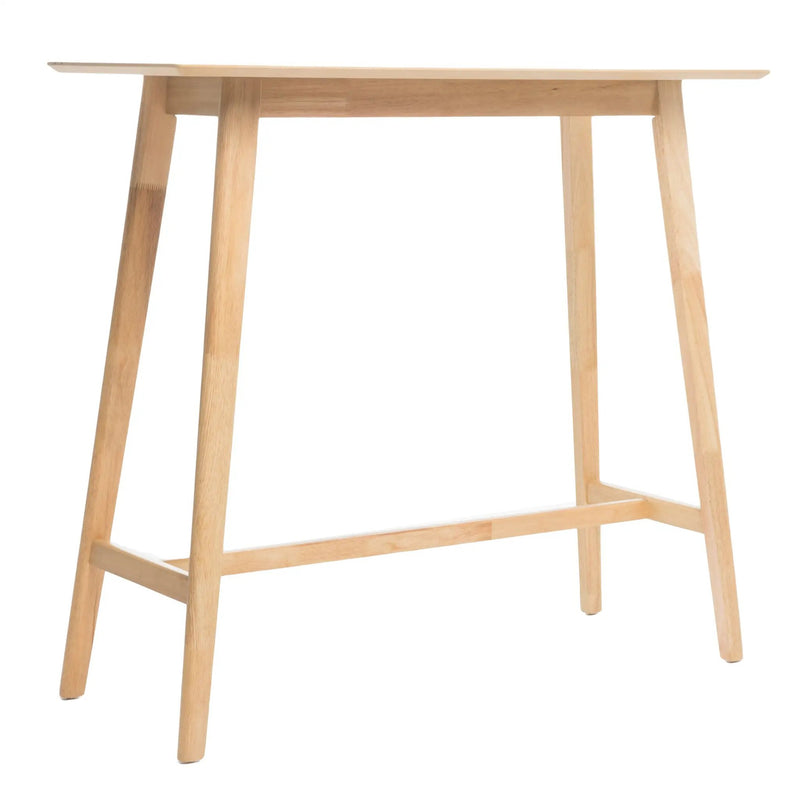 Natural Oak Wood Bar Table by HouseOfZazla