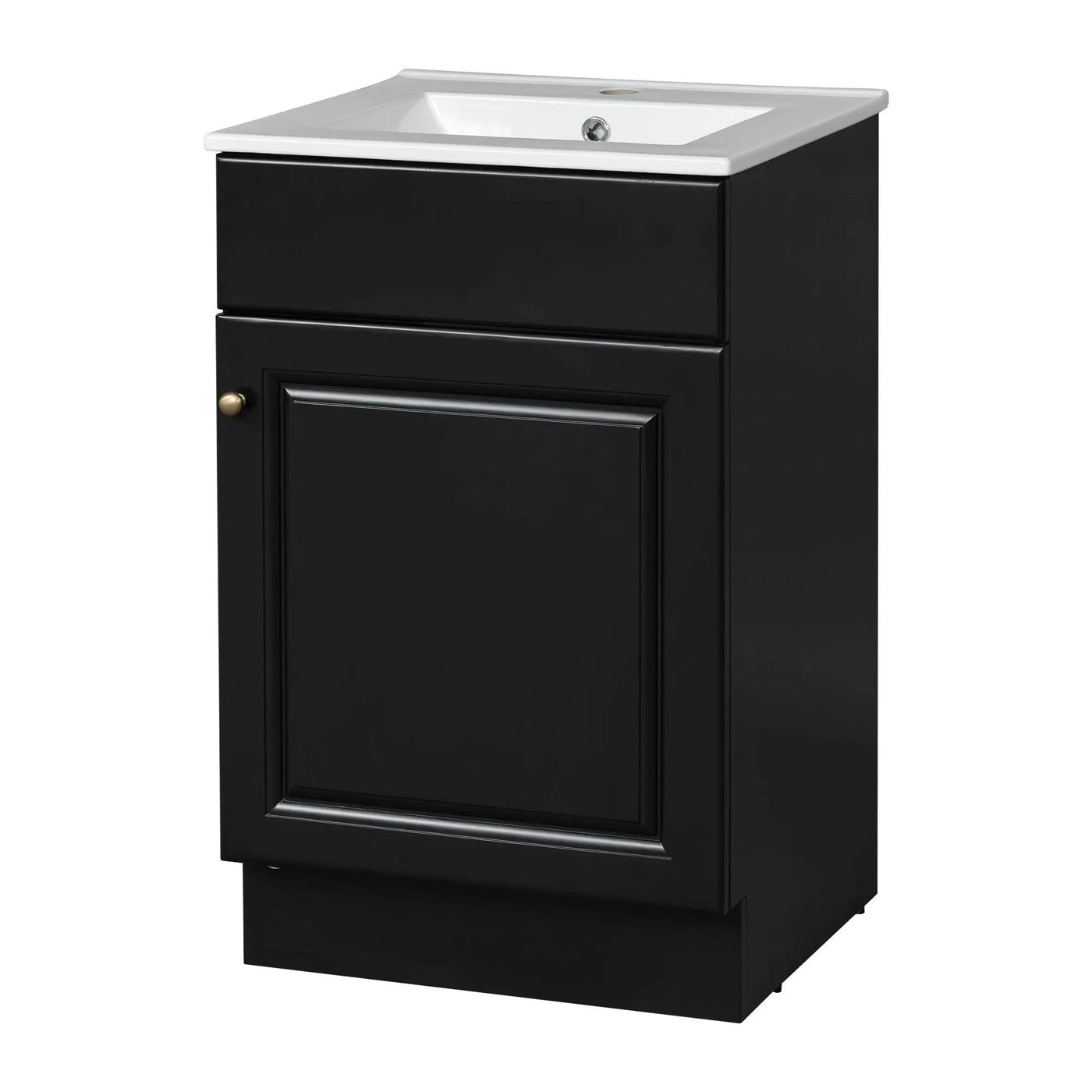 Bathroom Vanity With Sink, Cabinet With Adjustable Shelf by HouseOfZazla