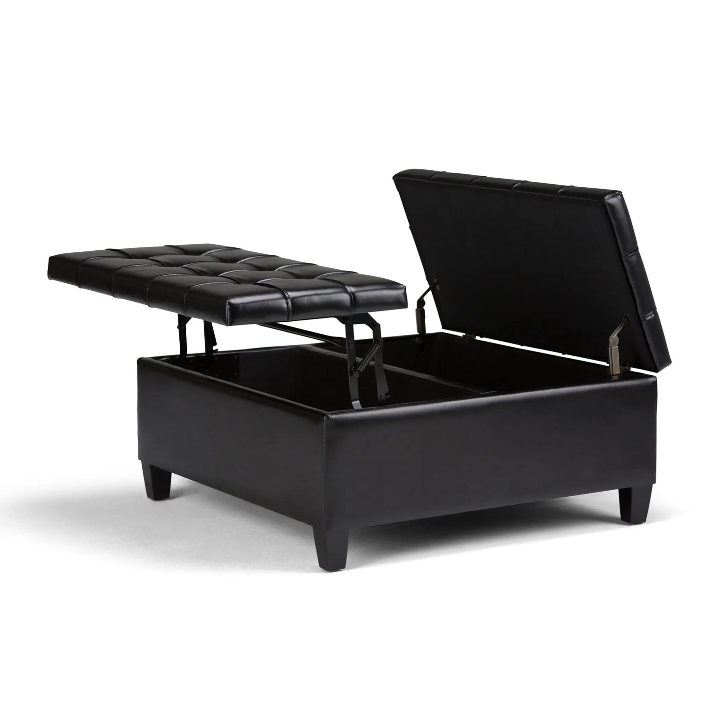 Harrison - Large Coffee Table Storage Ottoman by Unique Piece Furniture