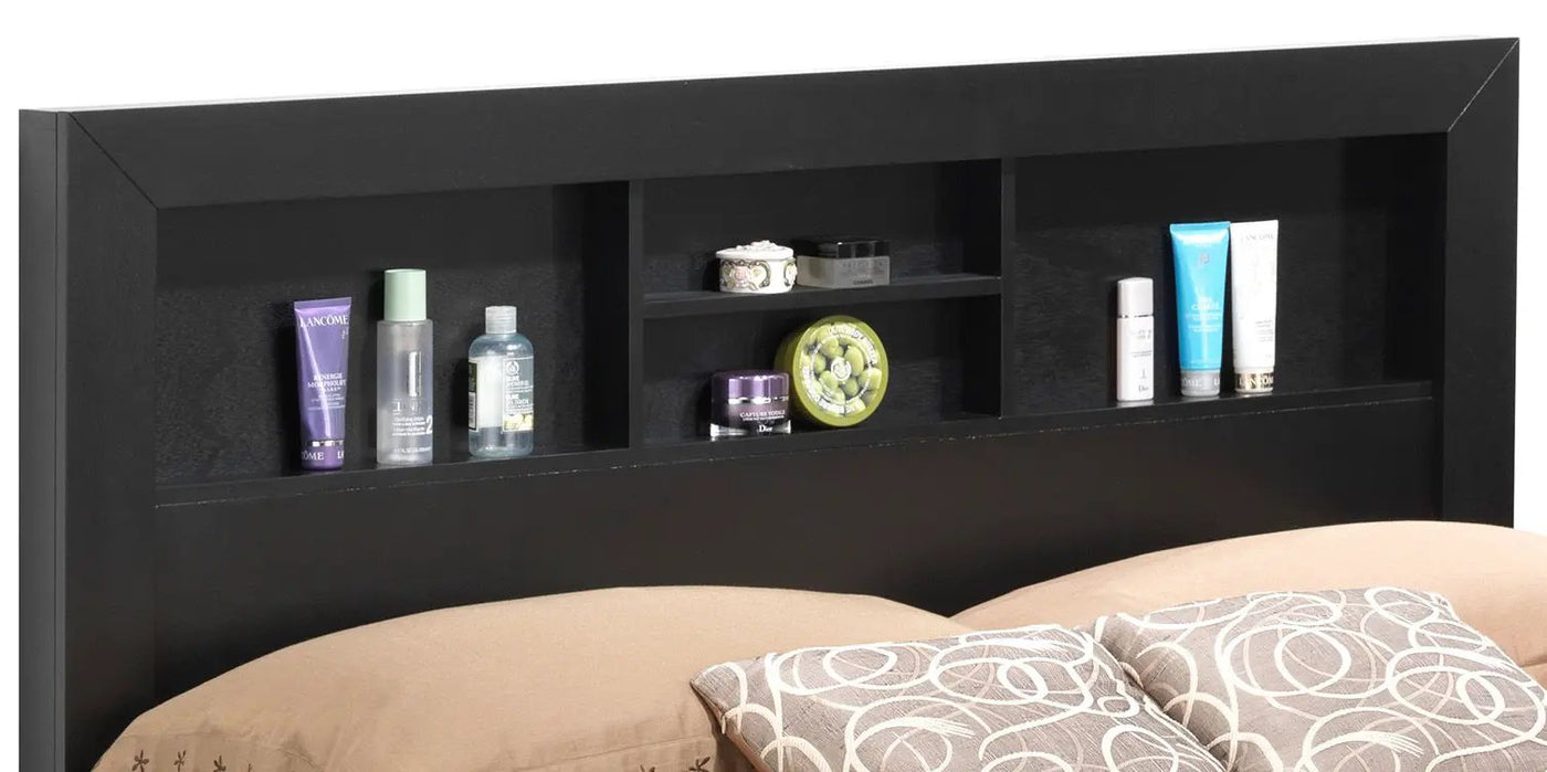 Bed With Transitional Design Stylish by HouseOfZazla