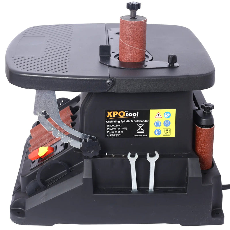 Vertical Oscillating Spindle Sander & Belt Sander, 2 IN 1 Combination Woodworking Machine by HouseOfZazla
