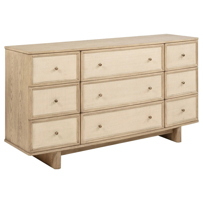 Kailani 5-piece California King Bedroom Set Beige Oak by Unique Piece Furniture