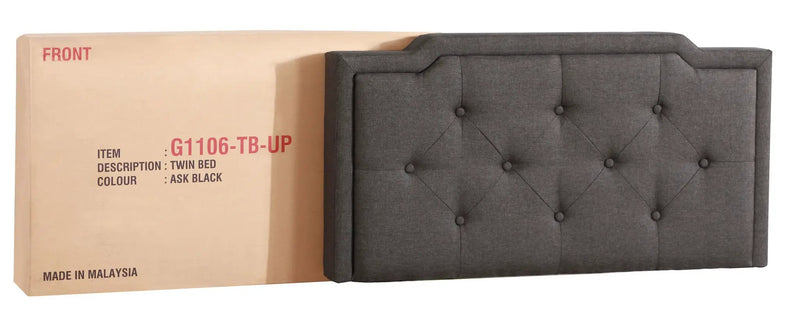 Button Tufted Bed Charming For Cozy Spaces by HouseOfZazla