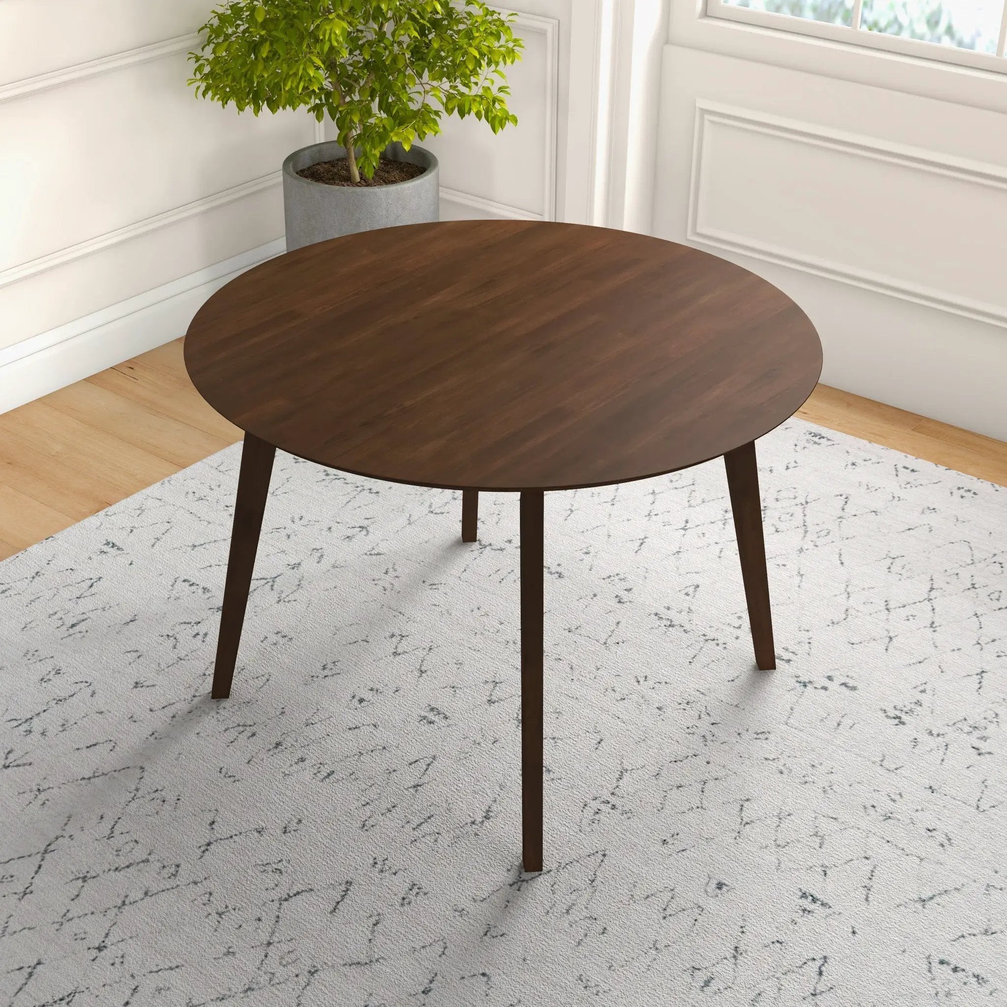 Lara Dining Table (Walnut) by HouseOfZazla
