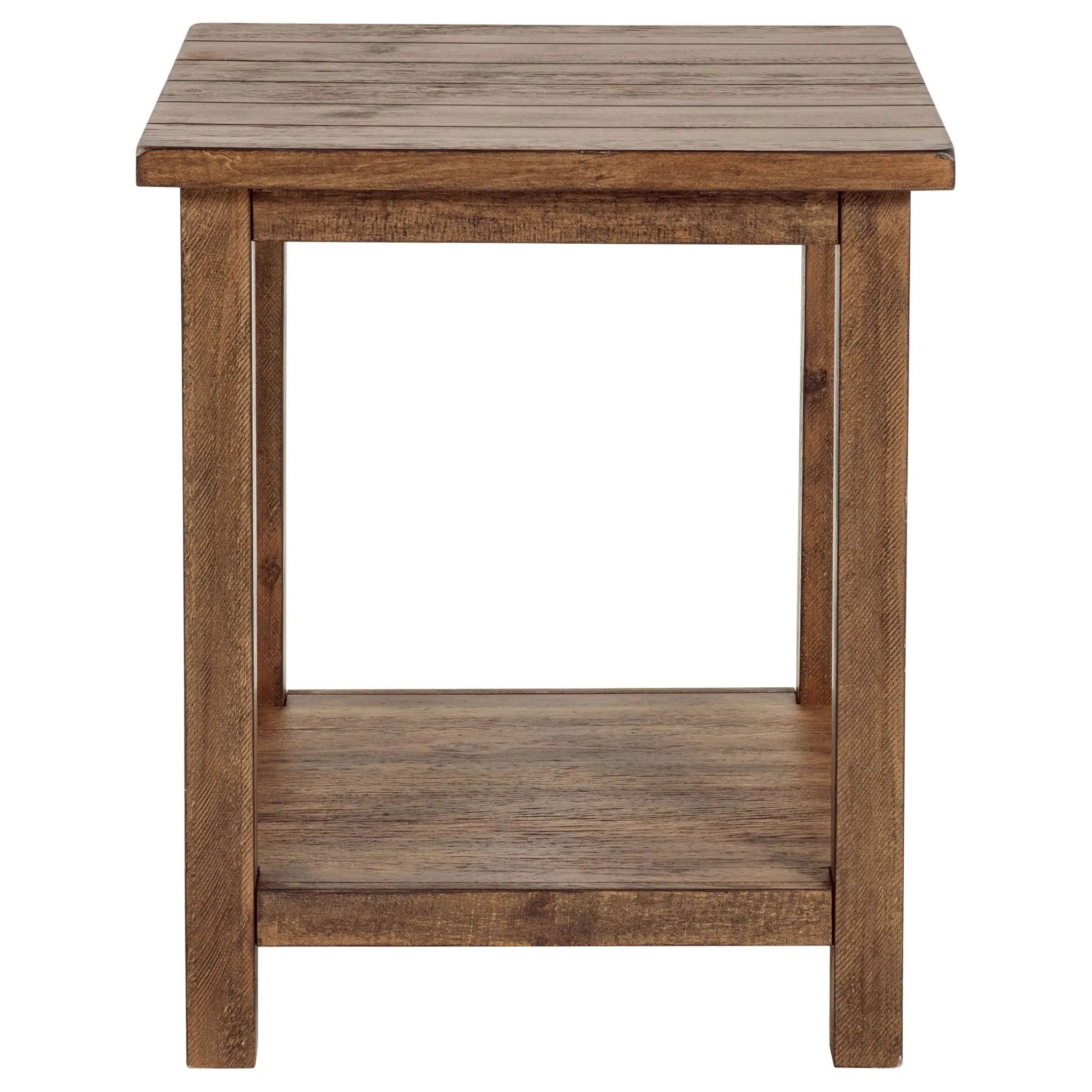 Payne 3-piece Coffee and End Table Set Distressed Brown by Unique Piece Furniture