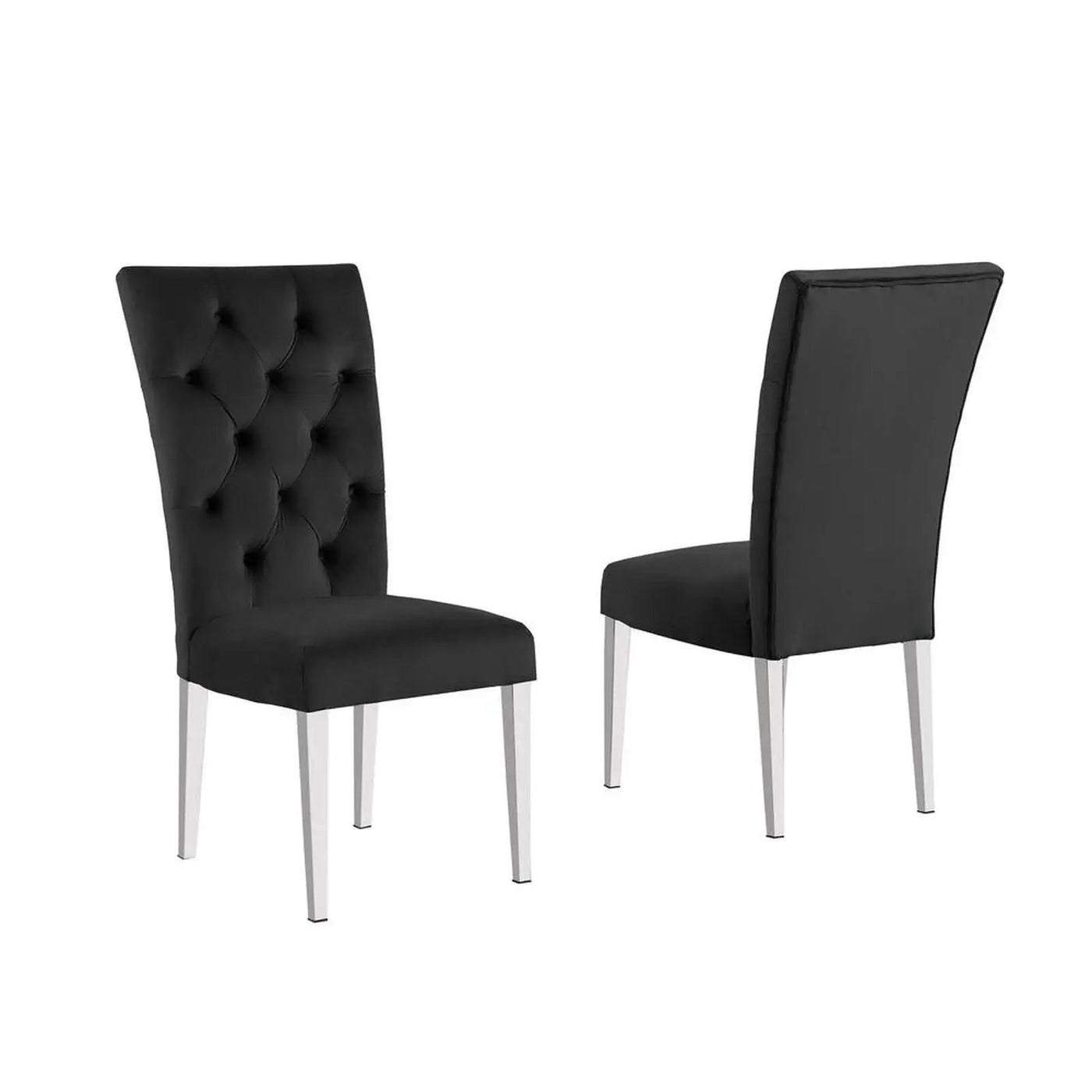 Modern Upholstered Tufted Dining Chair (Set of 2) by Unique Piece Furniture