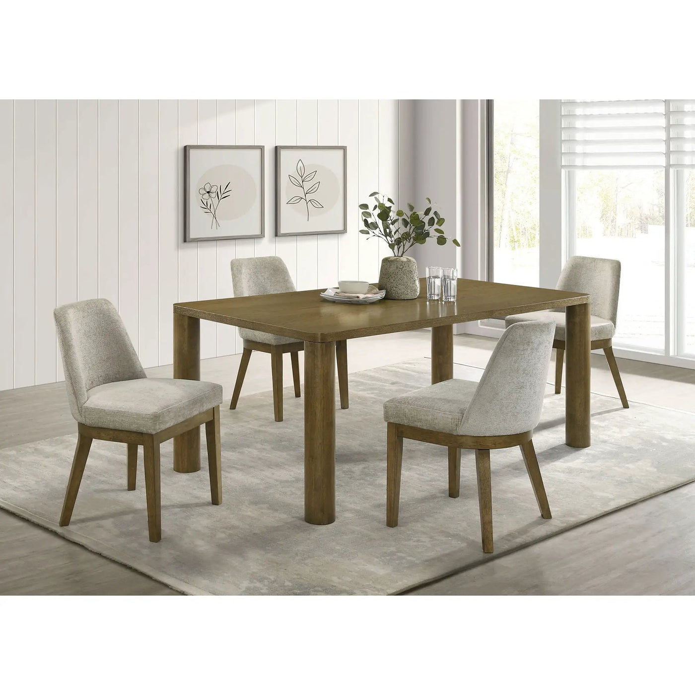 Bryant - Rectangular Dining Set With Chairs by HouseOfZazla