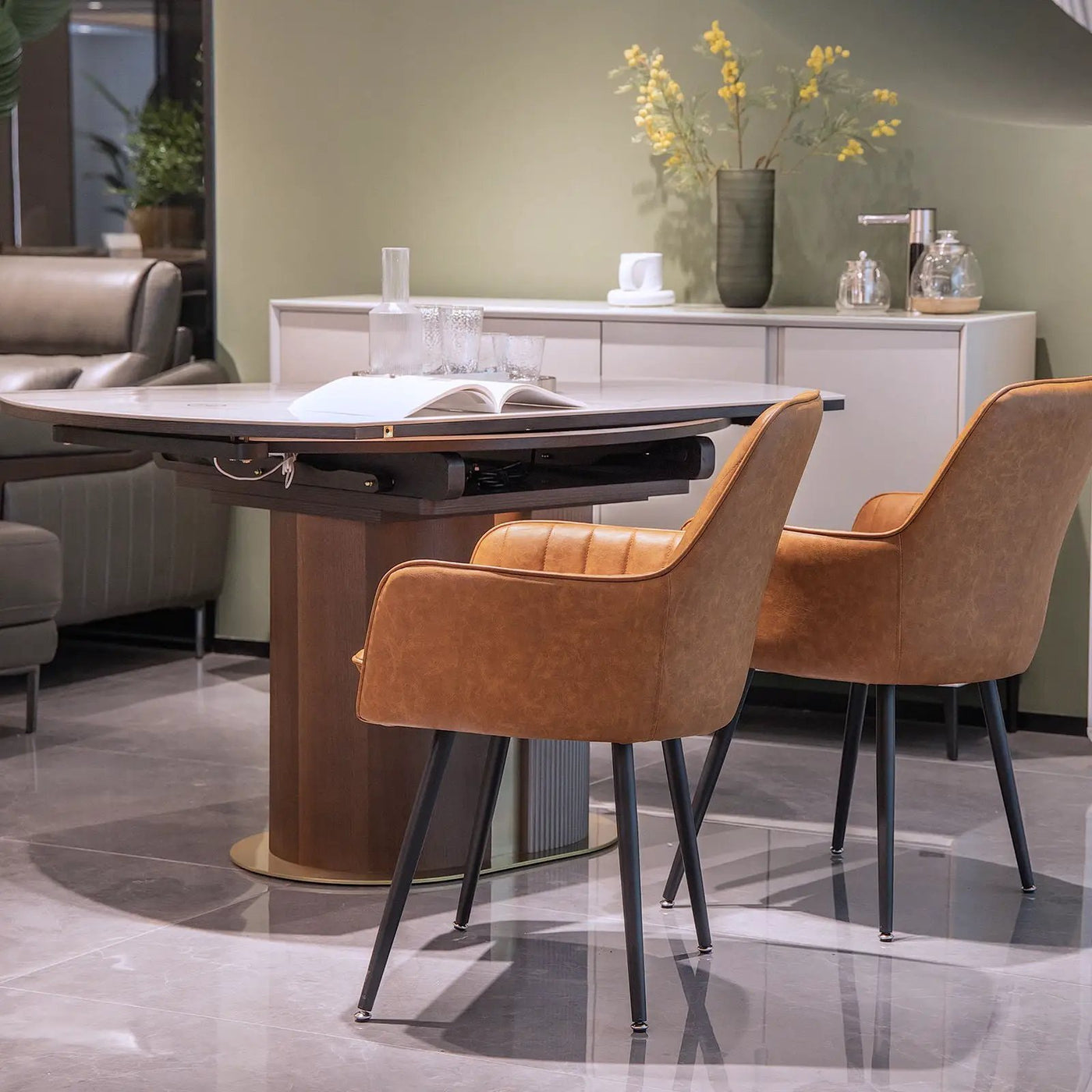 Modern Mid Back Dining Chairs by HouseOfZazla
