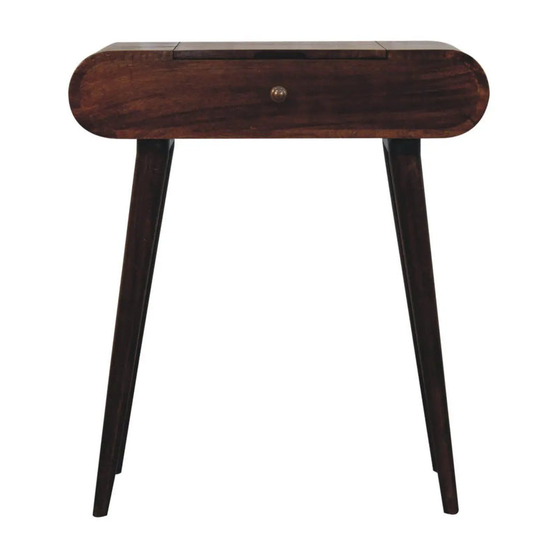 Mini Dressing Table With Foldable Mirror by HouseOfZazla