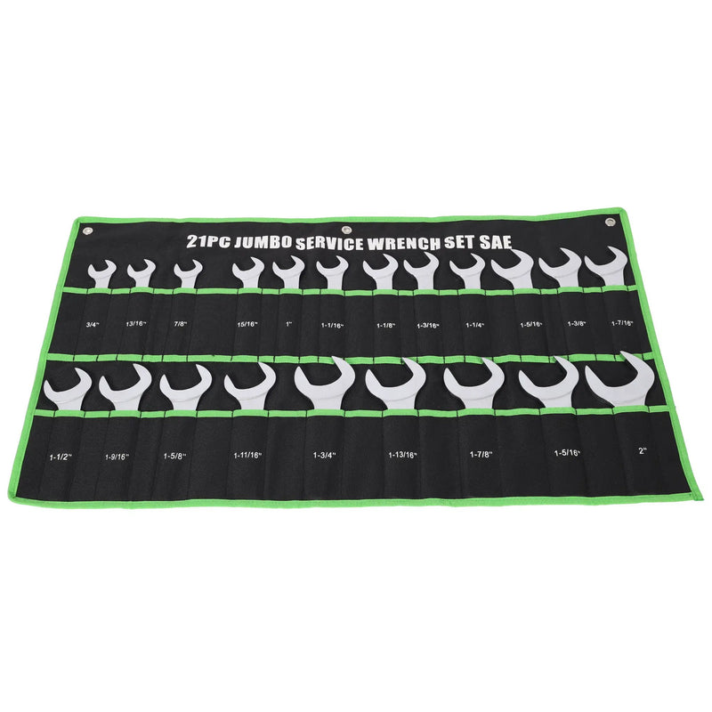 21PCS SAE Jumbo Service Wrench Set by HouseOfZazla