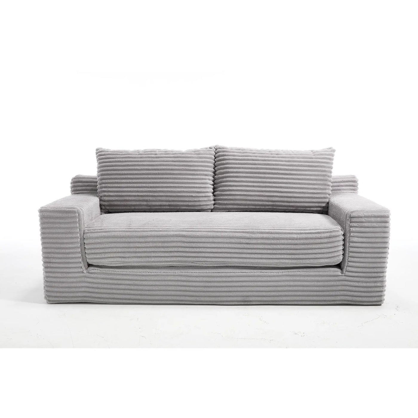 Convertible Loveseat Sofa Bed With Memory Foam & Steel Frame by Unique Piece Furniture