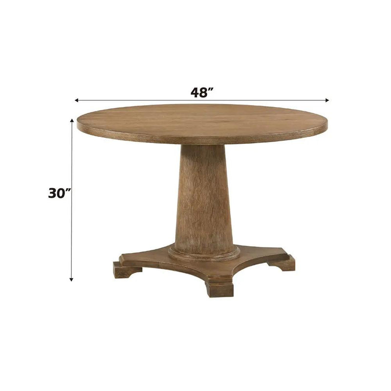 Yotam - Dining Table - Salvaged Oak by Unique Piece Furniture