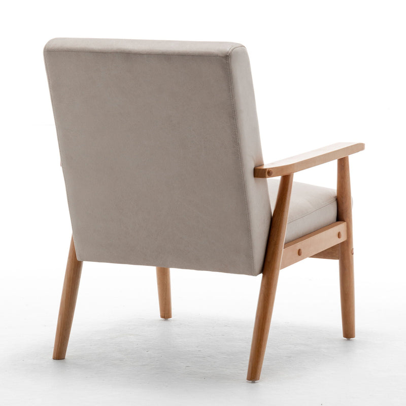 Wide Classic Mid-Century Modern Arm Chair by HouseOfZazla