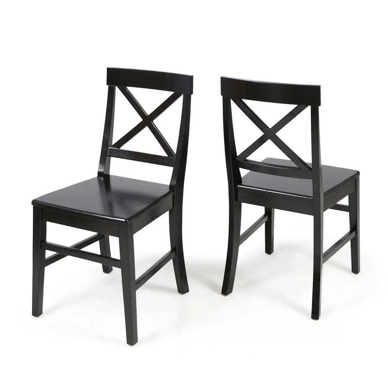 Plethora - Dining Chair With X Shaped Back (Set of 2) by HouseOfZazla