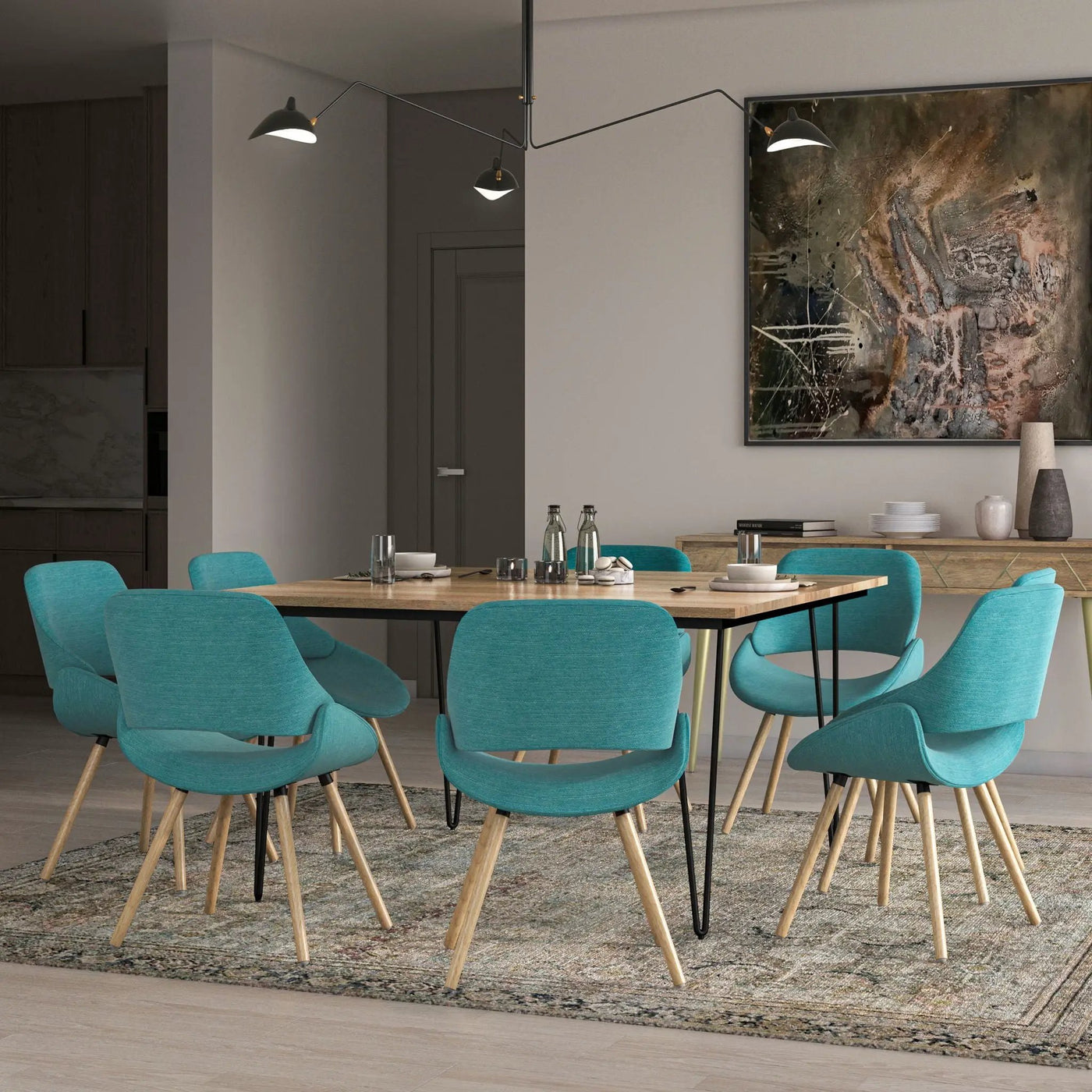 Malden - Mid Century Modern Bentwood Dining Chair by HouseOfZazla