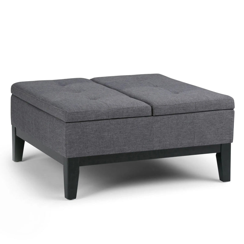 Dover - Multifunctional Lift Top Coffee Table Storage Ottoman by HouseOfZazla