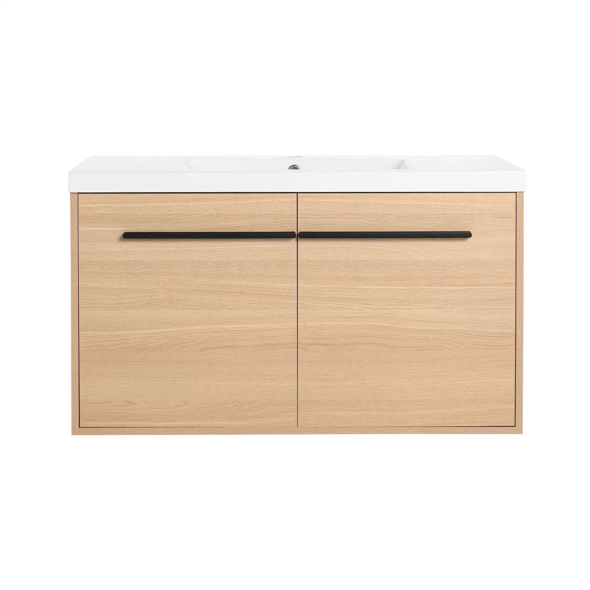Bathroom Vanity Set With Resin Countertop Sink, 2 Doors by HouseOfZazla