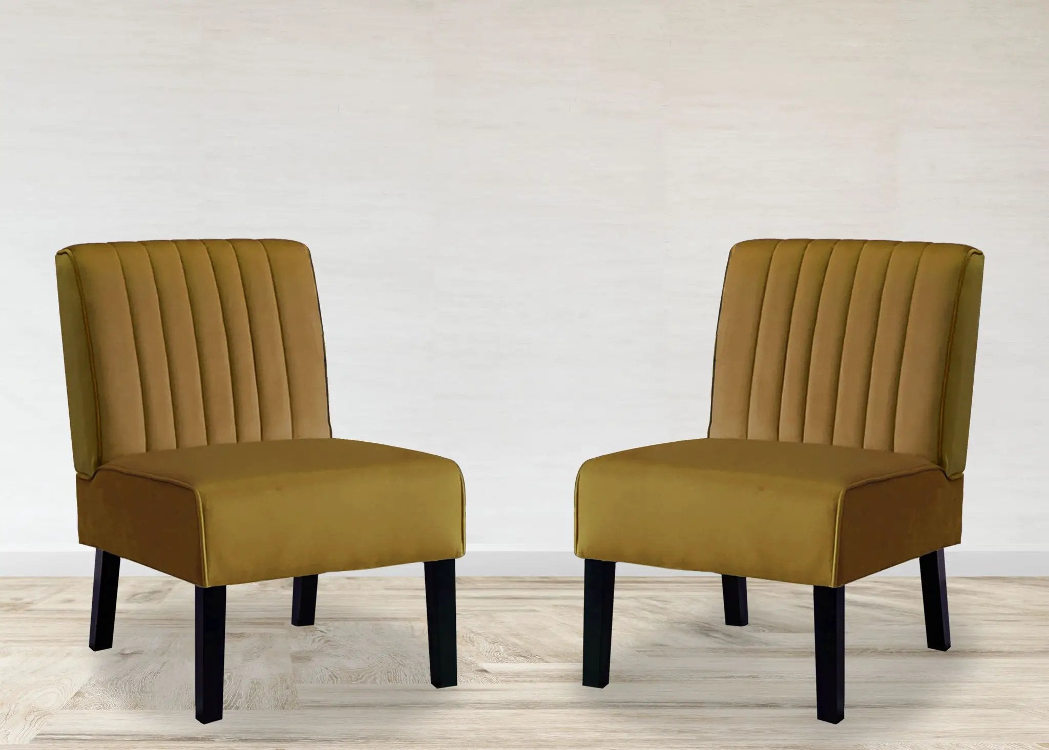 Reese - Mid-Century Modern Accent Chairs With Minimalist Design (Set of 2) by HouseOfZazla