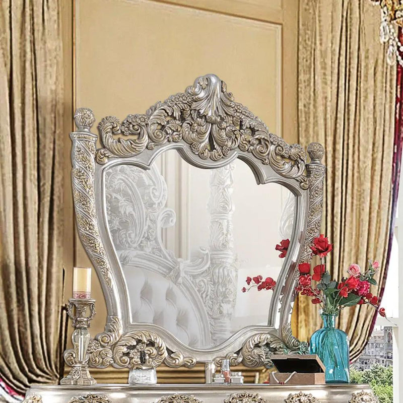 Danae - Mirror - Champagne & Gold by Unique Piece Furniture