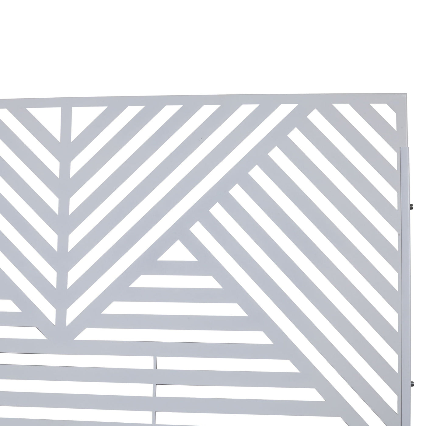Freestanding Outdoor & Indoor Freestanding Metal Privacy Screen by Unique Piece Furniture