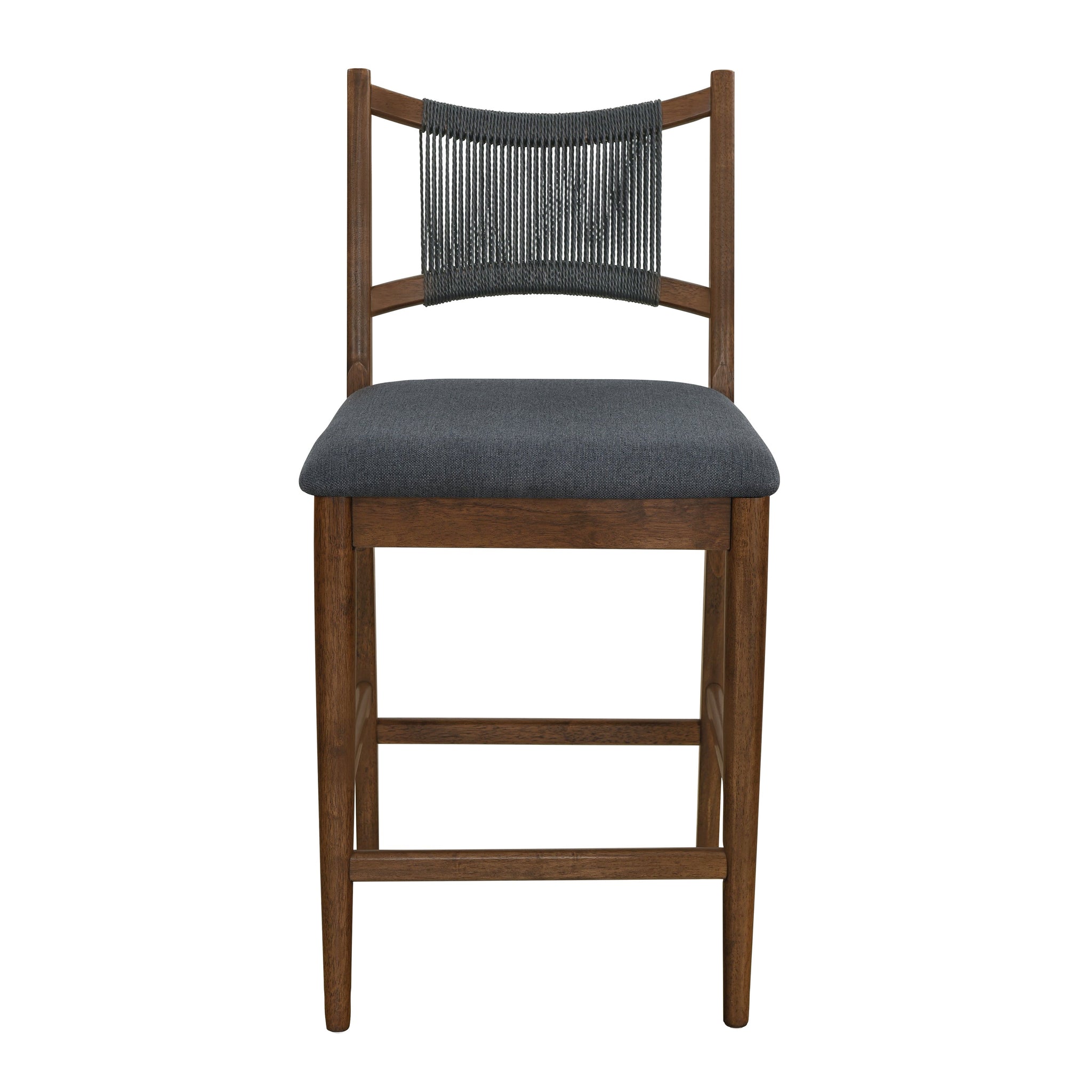 Arno Indoor Upholstered Wooden Counter Stool by HouseOfZazla