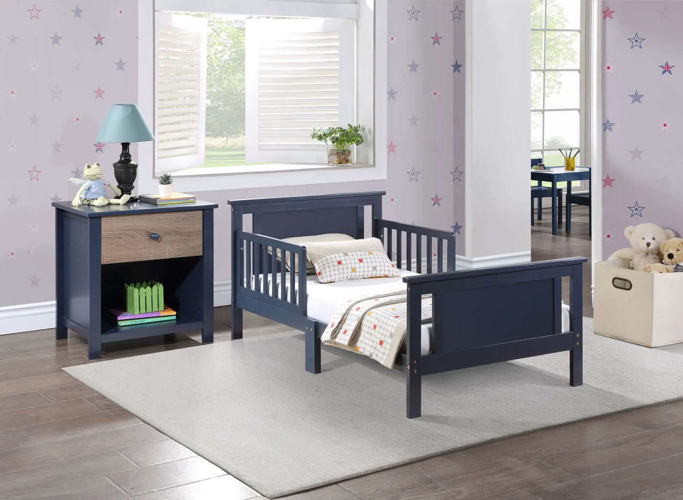 Connelly - Reversible Panel Toddler Bed by Unique Piece Furniture