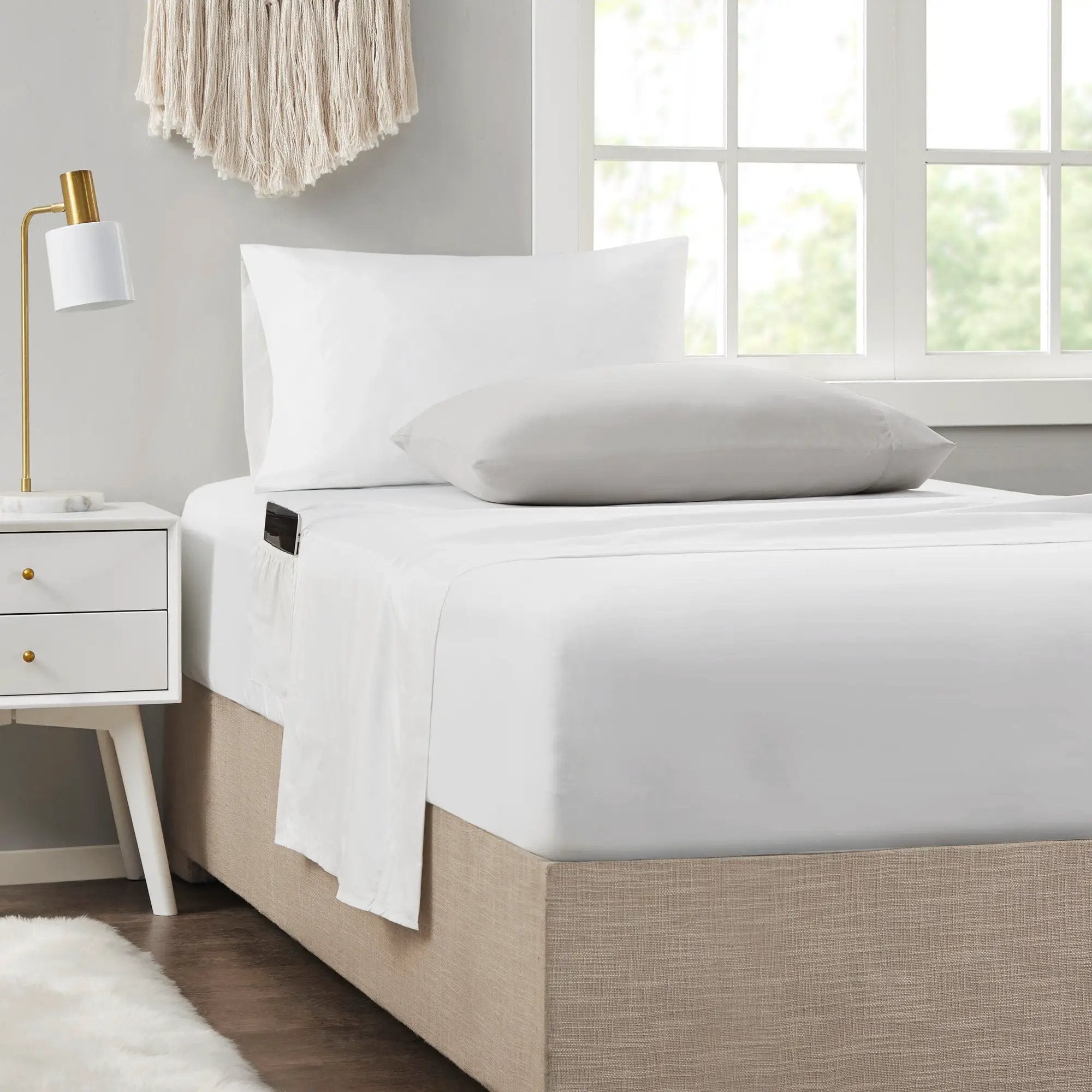 Comforter Set with Bed Sheets Yellow Queen by HouseOfZazla