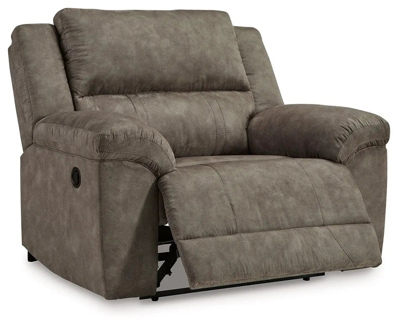 Laresview - Zero Wall Wide Seat Recliner - Fossil by Unique Piece Furniture