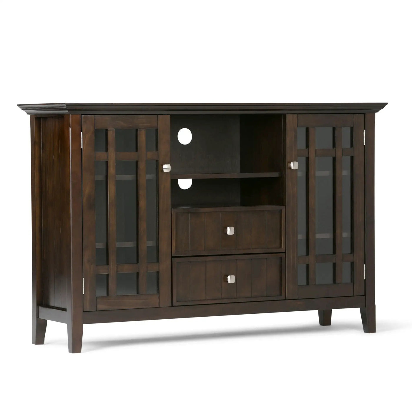 Bedford - Handcrafted Tall TV Media Stand by HouseOfZazla