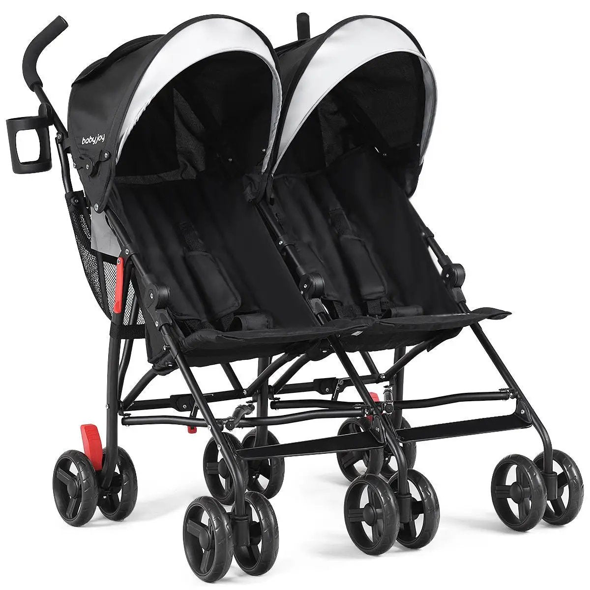Foldable Twin Baby Double Stroller Ultralight Umbrella Kids Stroller by DirectDeals