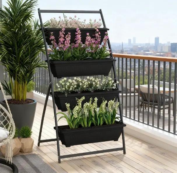 4-Tier Vertical Raised Garden Planter by HouseOfZazla