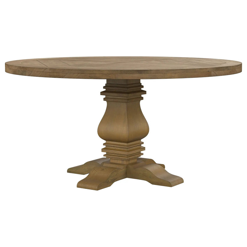 Rhea - Round Dining Table - Rustic by HouseOfZazla
