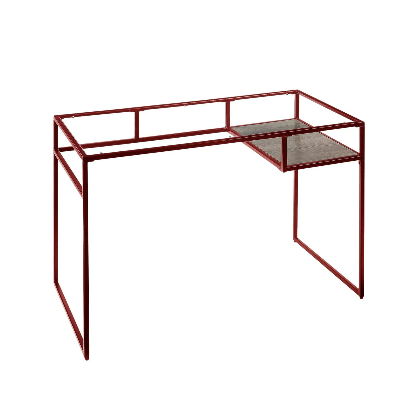 Yasin - Glass Top Writing Desk by Unique Piece Furniture