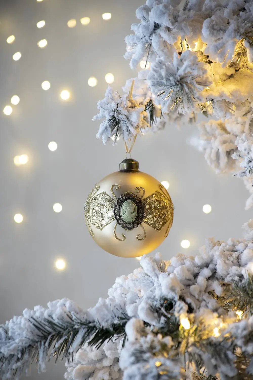 Decorative Hanging Ball Christmas Tree Ornaments For Holiday Decorations (Set of 6) by Unique Piece Furniture