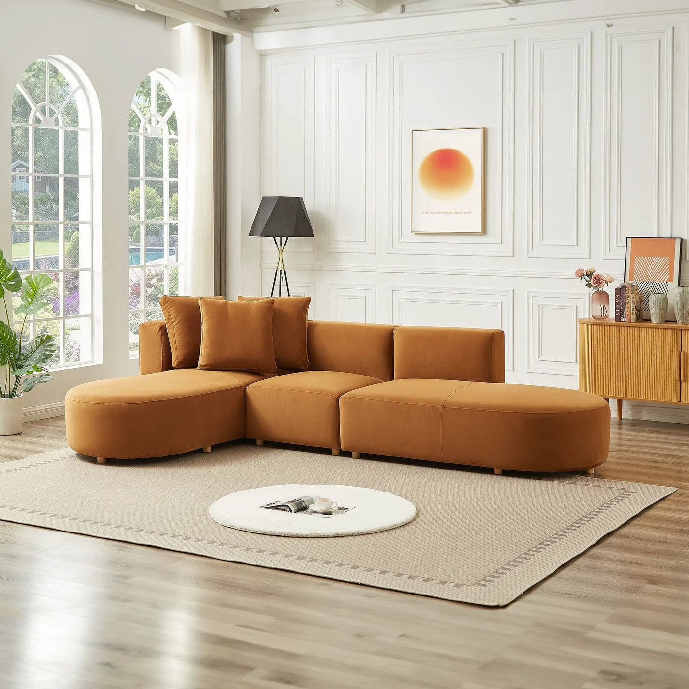 Orby - Stylish Sectional Sofa by Unique Piece Furniture