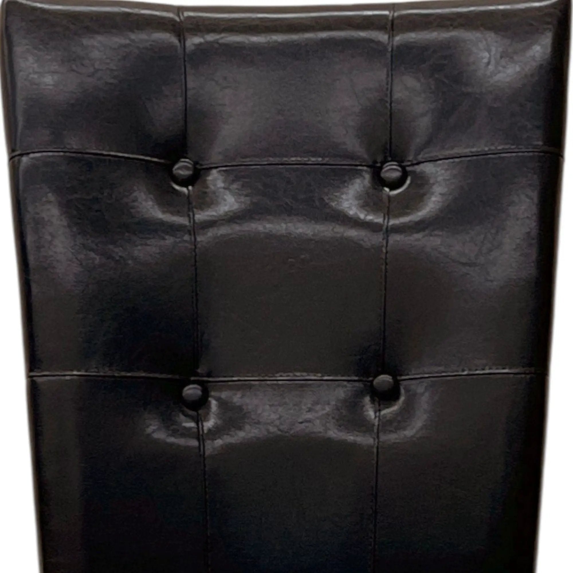 Britney - Synthetic Leather Side Chair (Set of 2) - Brown / Walnut by Unique Piece Furniture