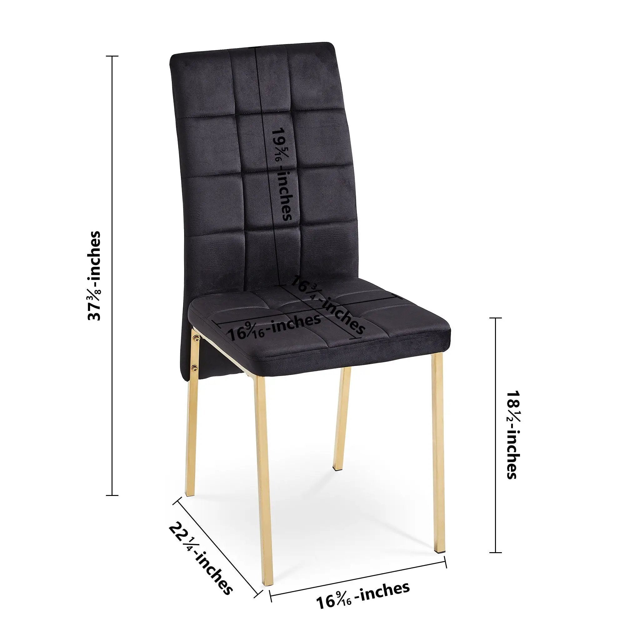 High Back Nordic Dining Chair Modern Chair With Color Legs by HouseOfZazla