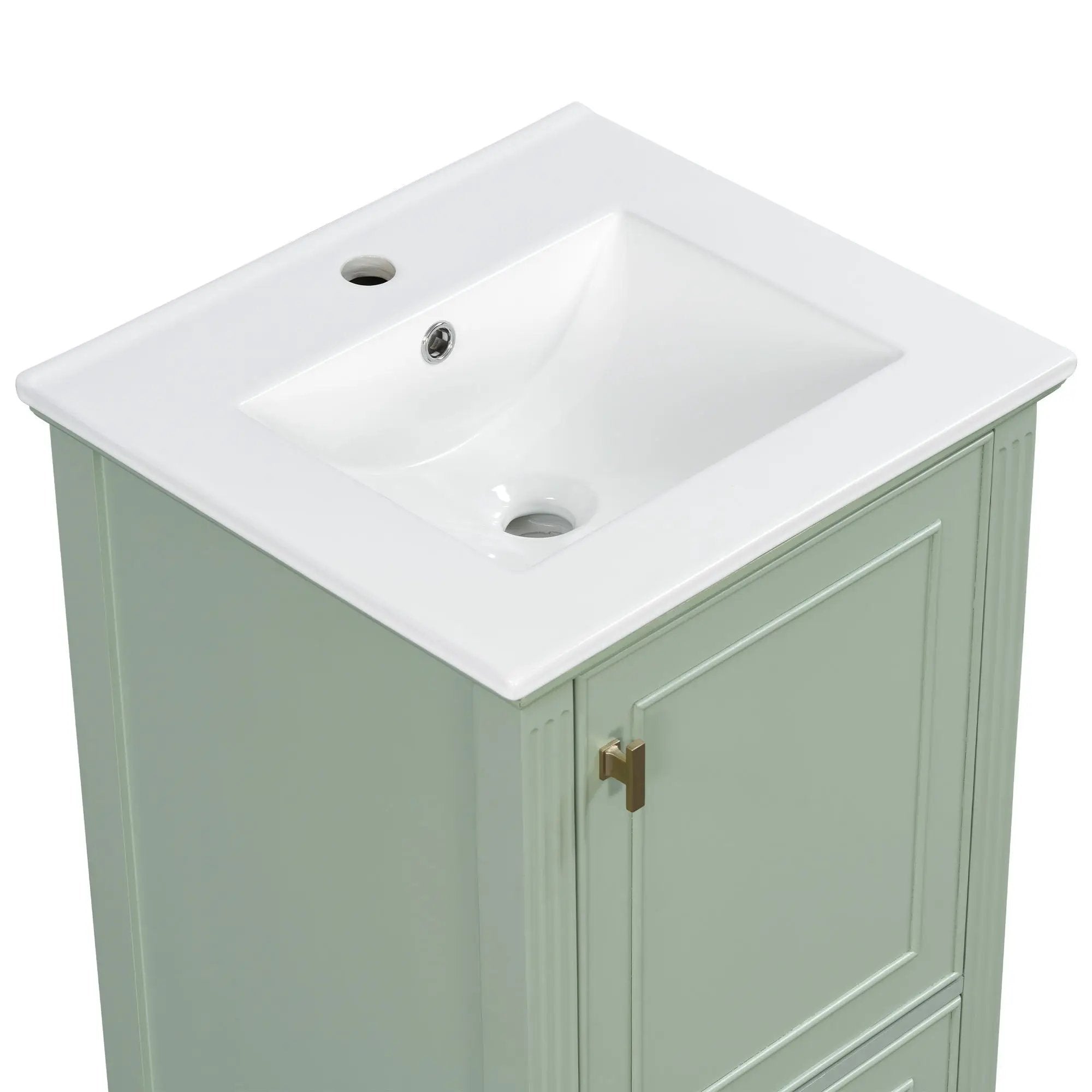 Retro Bathroom Vanity With Sink